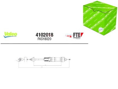 CABLE CONJUNTO DE EMBRAGUE TX 58010200 CITROEN XSARA 00-05 CON SAMOREGULATOREM  