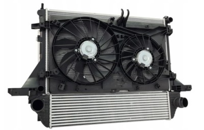 Радиатор вентиляторы renault master 3 19- 2.3d фото №1