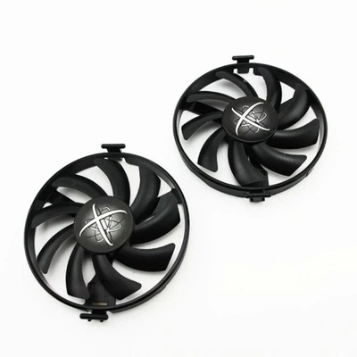Brak Fan GPU FDC10U12S9-C 0,45A dla XFX AMD Radeon Rx 470 480 RX570 580 Fan