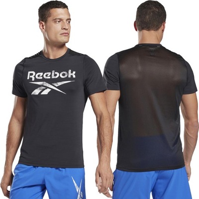 Koszulka męska Reebok t-shirt termoaktywna XL