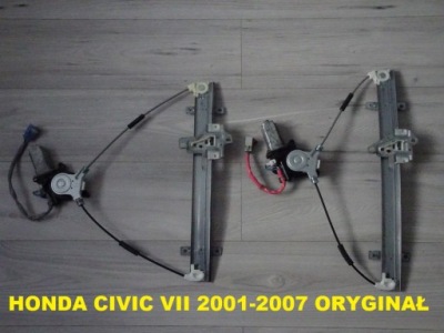 Honda civic vii механизм стекло перед левый 01- 5d фото №1