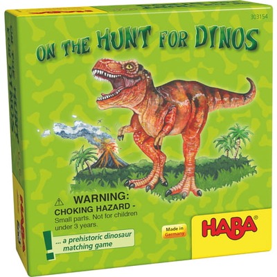 Gra Na tropie dinozaurów Haba