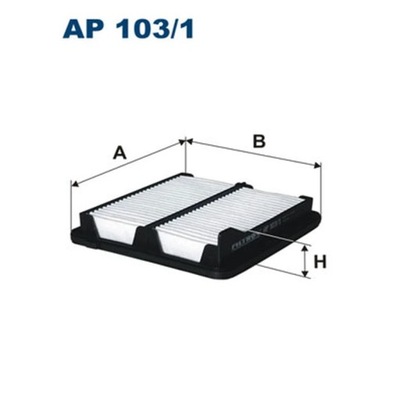 FILTRO AIRE FILTRON AP 103/1  