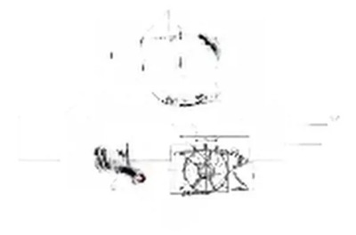 Вентилятор радиатора 47012 nrf opel combo фото №1