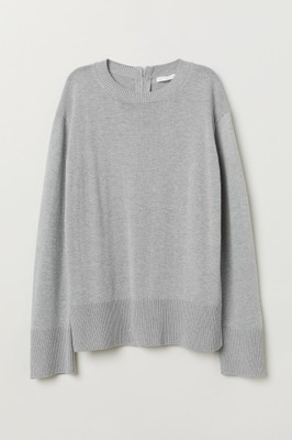 Sweter z domieszką wełny CONSCIOUS H&M r.S