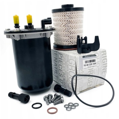 Фільтр пального з корпус master 3 2.3dci оригінальний номер набір фото №1