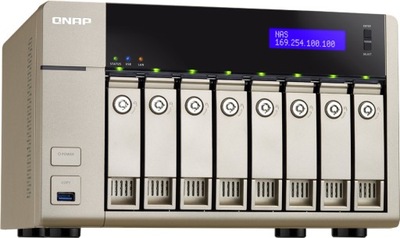 SERWER NAS QNAP TVS-863+ AMD GX-424CC 16GB RAM 0TB