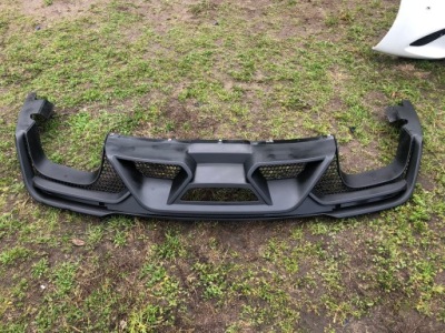 Накладка бампера задняя ford mustang shelby gt фото №1