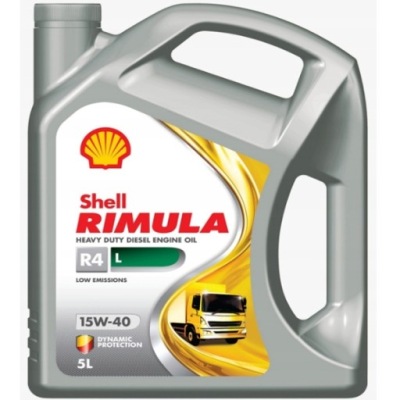 SHELL RIMULA R4L 15W40 HUILE MOTEUR 5L 