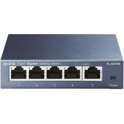 Switch TP-Link 5p TL-SG105 Metal 5x10/100/1000Mbit