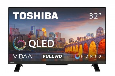 TOSHIBA Telewizor QLED 32 cale 32QV2F63DG