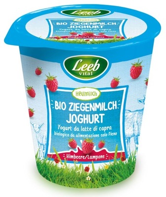 Kozi jogurt malinowy bio 125 g leeb vital