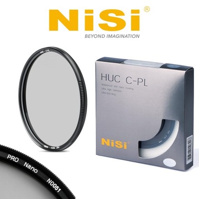 Filtr Polaryzacyjny NiSi Pro Nano HUC C-PL 77mm