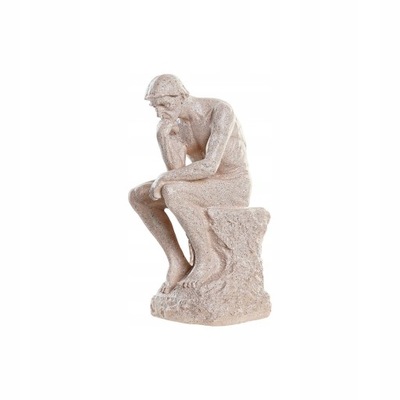 Figurka Dekoracyjna DKD Home Decor The Thinker Beż