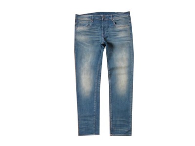 SPODNIE JEANSY G-STAR 36/32 3301 SLIM