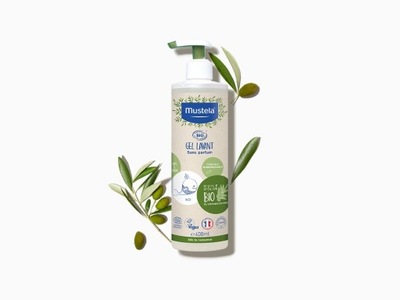 MUSTELA BIO Żel do mycia włosów i ciała 400 ml