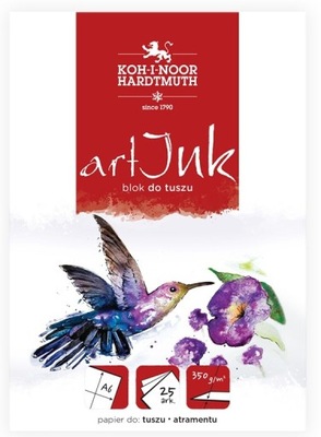 Blok do tuszu ARTINK A6 25 ark. 350 G. Koh-I-Noor