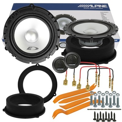 ALPINE SPEAKERS AUDI A4 B8 A5 A6 C6 4F Q3 Q5 Q7 4L  