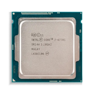 Procesor intel Core i7-4770S SR14H 4C/8T i7 cpu 22nm 3.9GHz 8Mb L3 LGA1150