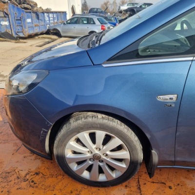 Opel zafira c cosmo 1.6 cdti 22s крыло левый передний перед фото №1