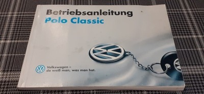 VW VOLKSWAGEN POLO CLASSIC MANUAL LIBRO 1995  