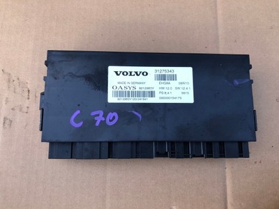 MÓDULO UNIDAD DE CONTROL DE TECHO DESCAPOTABLE VOLVO C70 II 31275343 2006-2013  