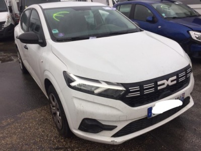 Dacia sandero 2023 iii 3 білий dużo частини двері blacharka фото №1