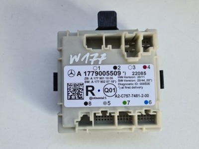 Модуль дверь правый задняя mercedes a-klasa w177 18- фото №1