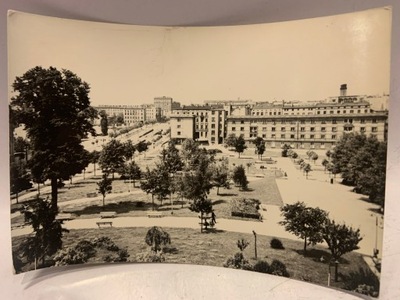 ŁÓDŹ PARK IM. BIERUTA POCZTÓWKA PRL 1968