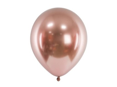 BALONY GLOSSYRÓŻOWE ZŁOTO ROSE GOLD CHROME GLOSSY3