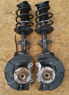 Амортизатор левый поворотный кулак левая renault scenic iv фото №1