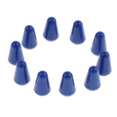 10 sztuk Toggle Knob Cap For SQ ST Electric Guitar Accessory Blue