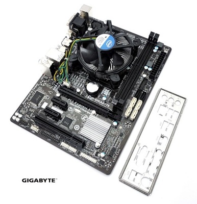 Gigabyte GA-B85M-HD3 REV.1.0, DDR3, Gen.4 s1150 + chłodzenie/maskownica