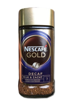 Nescafe Gold 200g Decaf rozpuszczalna bezkofeinowa