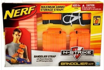 NERF PAS BANDOLIER STRZAŁKI 24 szt NERF N-STRIKE