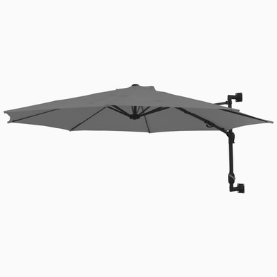 Parasol klasyczny VidaXL szarości 300 x 131 cm