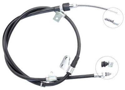 CABLE FRENOS DE MANO SUZUKI CARRY 99- PT  