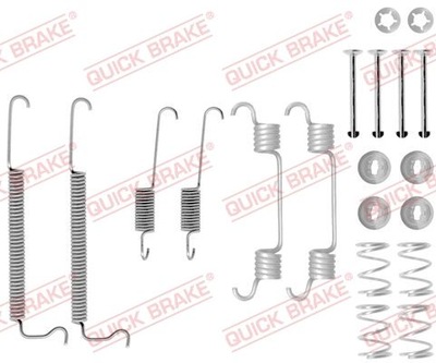 QUICK BRAKE MUELLE ZAPATAS DE FRENADO CHEVROLET AVEO  