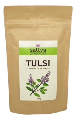 Sattva Tulsi W Proszku Do Twarzy I Włosów 100g