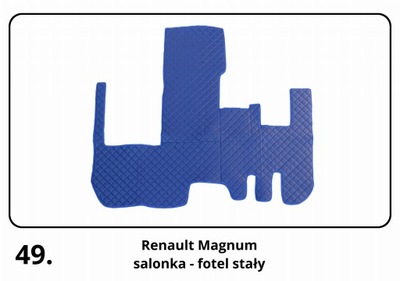 DYWANY LOGOTIPO RENAULT MAGNUM SALONKA  