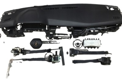 Комплект подушки безпеки панель приладів pas ремені renault austral фото №1