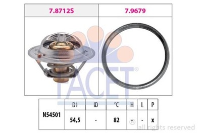 TERMOSTATO FACET 78712  