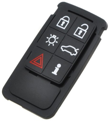 Volvo xc90 xc70 v40 ключ pilot кнопки резинка фото №1