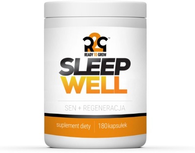 R2G Sleep Well Sen + Regeneracja Zdrowy Sen Relaks Zmęczenie Hormony 180k
