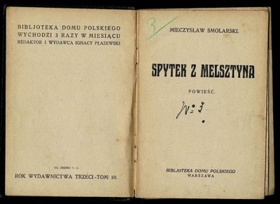Spytek z Melsztyna Mieczysław Smolarski