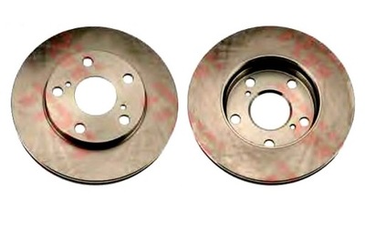 Trw тормозные диски тормозные 2szt toyota camry 2.2 sxv10 фото №1