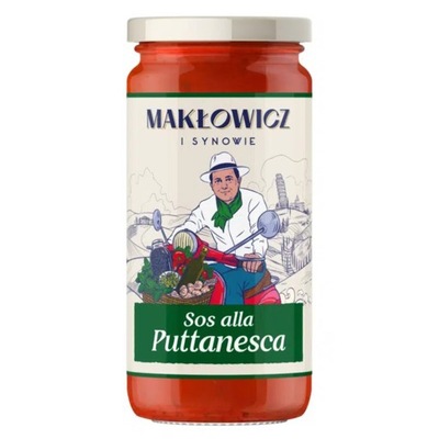 Sos Puttanesca Makłowicz i synowie 400 g(0503)