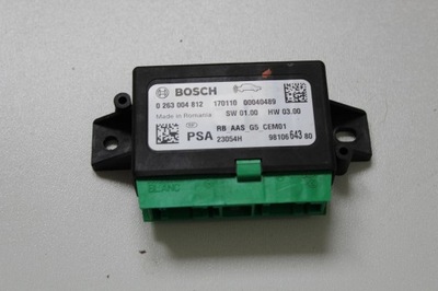 Модуль блок управления pdc berlingo partner iii фото №1