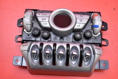 Панель управление обдув кондиционер 69816312h mini cooper r55 10-14 фото №1