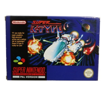 Super R-Type . Nintendo SNES